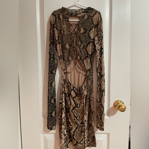 Fashion Nova Brandy Mesh Mini Dress in XS. NWT. Never worn. - Picture 3 of 5